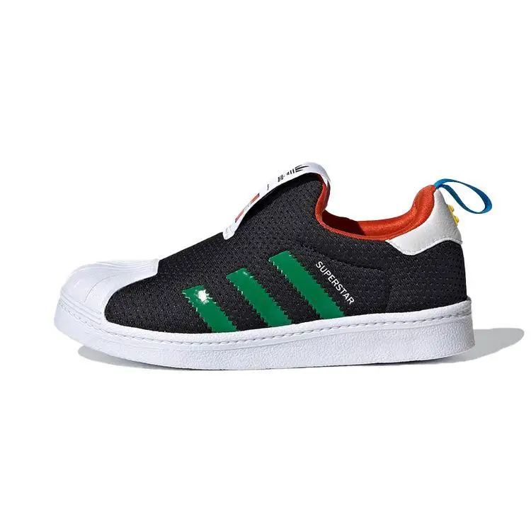 Sneakers LEGO x adidas Superstar 360 J Nero Verde Bambini Core-Black Cloud-White FX4922 30