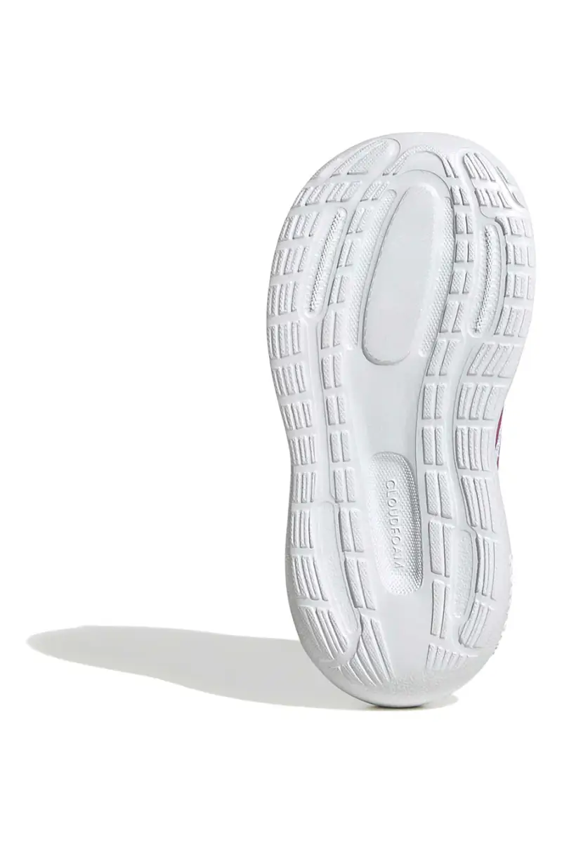 Sneakers lilla e rosa con strappi Adidas Runfalcon 5 El I [BIANCO miniatura 4