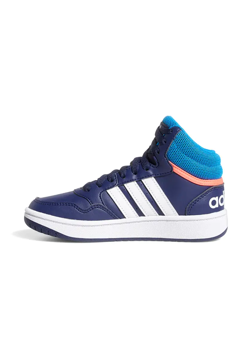 Sneakers Mid-Cut Blu Adidas Hoops Mid 3 K [BLUE] miniatura 3