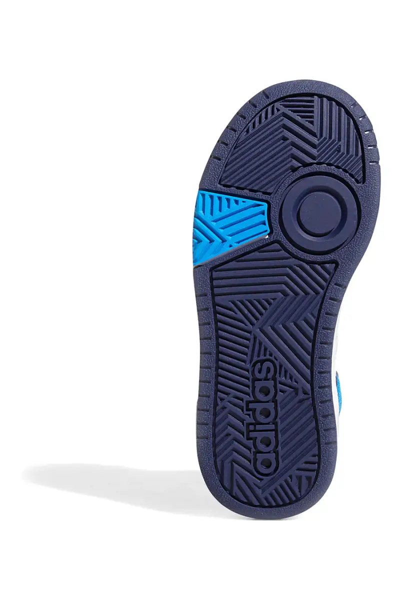 Sneakers Mid-Cut Blu Adidas Hoops Mid 3 K [BLUE] miniatura 4