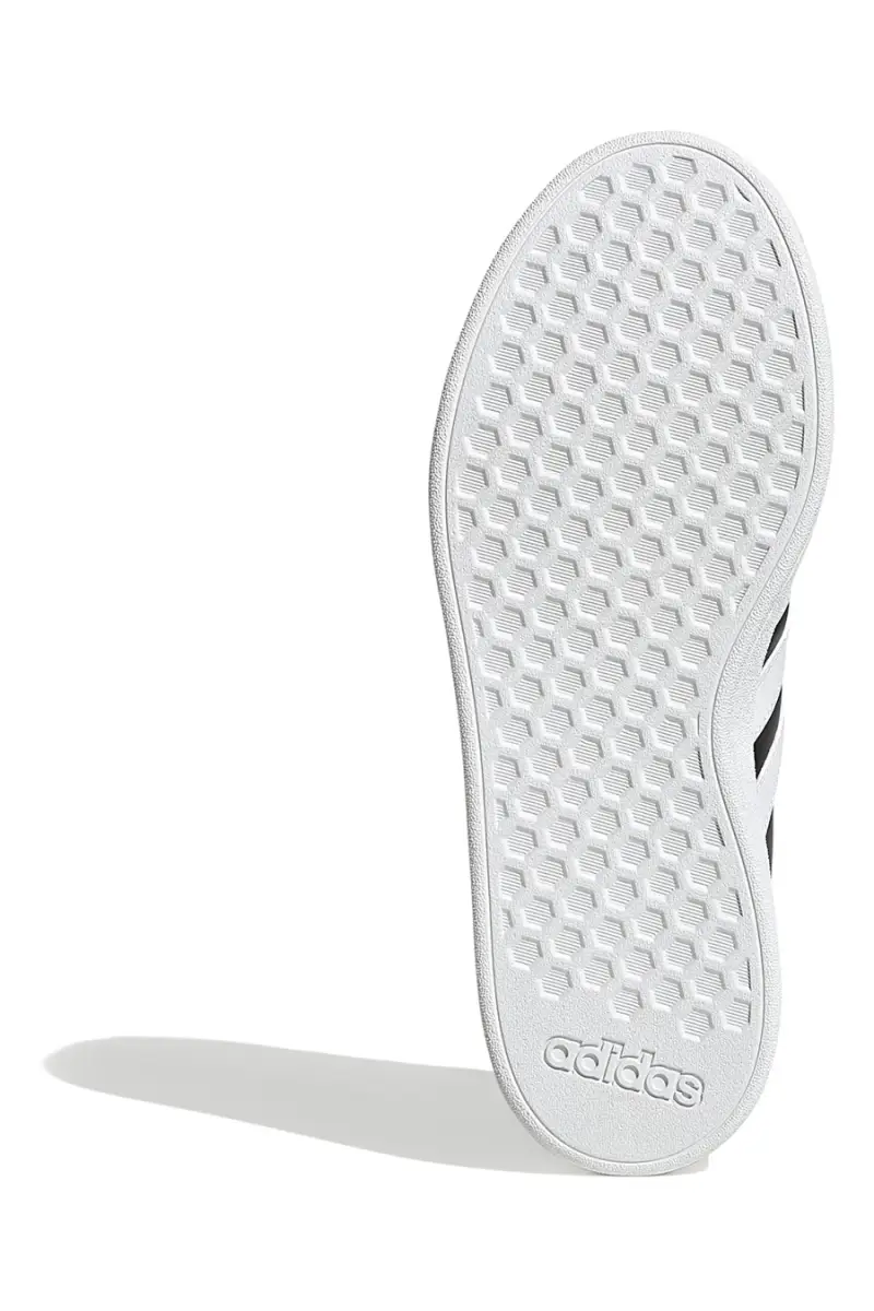 Sneakers nere con 3 strisce bianche Adidas Grand Court Base 2 [NERO miniatura 4