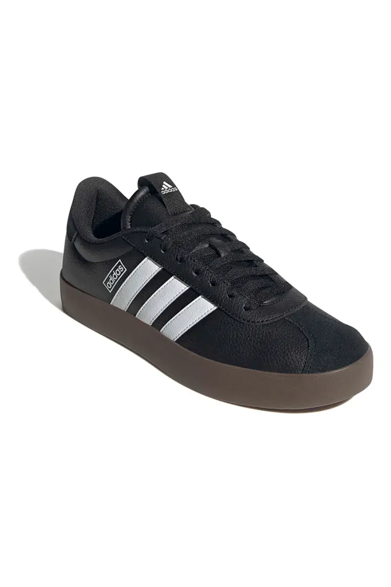 Sneakers nere con dettagli bianchi suola in gomma Adidas Vl Court 3 0 [NERO] miniatura 2