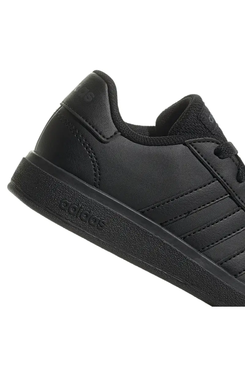 Sneakers nere con profilo monocromatico Adidas Grand Court 2 K [NERO miniatura 5