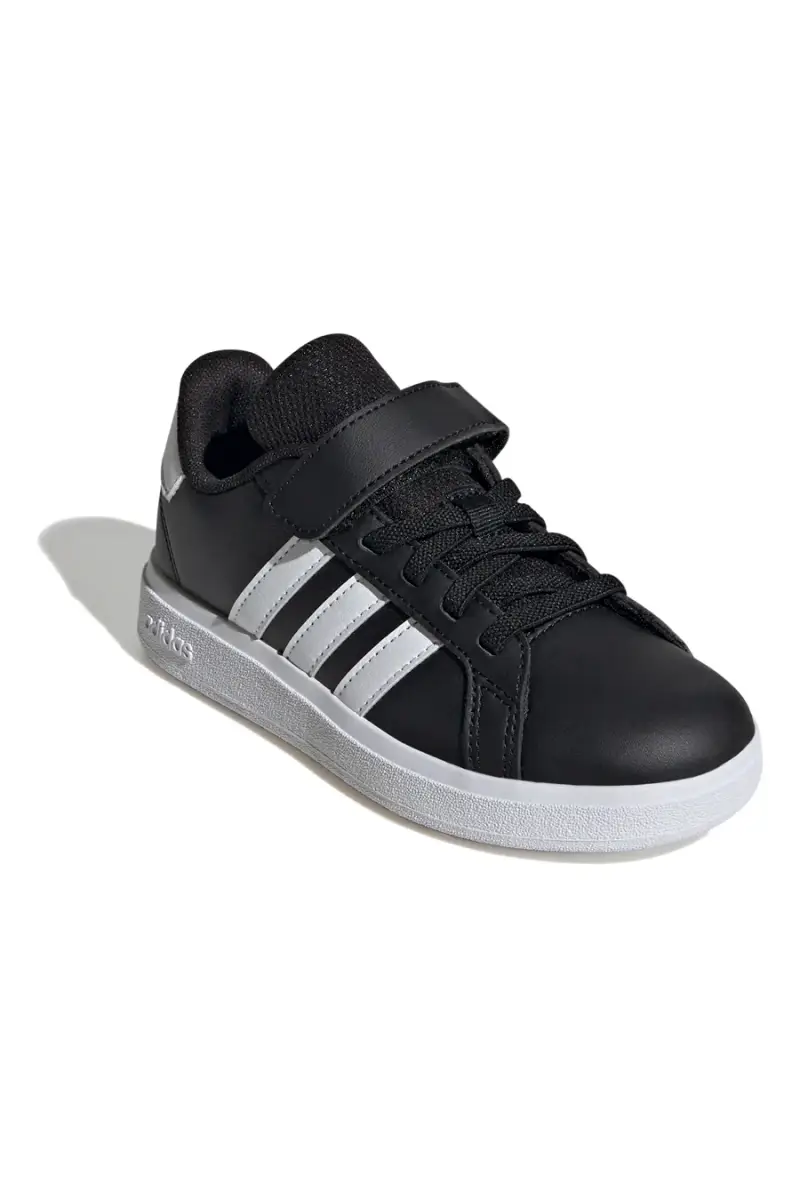 Sneakers Nere Con Strisce Bianche ADIDAS GRAND COURT 2 EL C [NERO miniatura 3