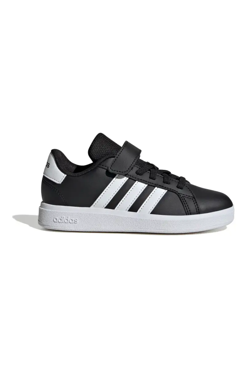 Sneakers Nere Con Strisce Bianche ADIDAS GRAND COURT 2 EL C [NERO