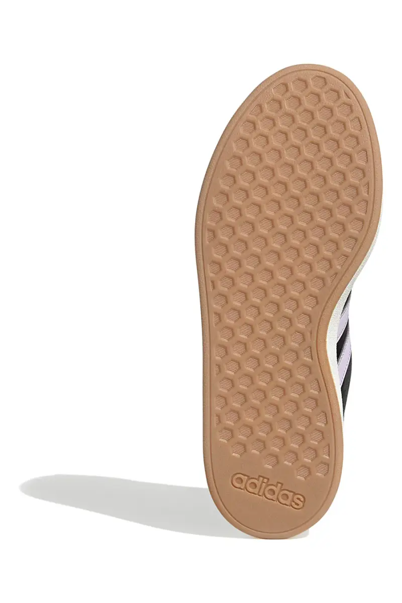 Sneakers nere con strisce lilla in suede Adidas Grand Court Base 00s [NERO] miniatura 5