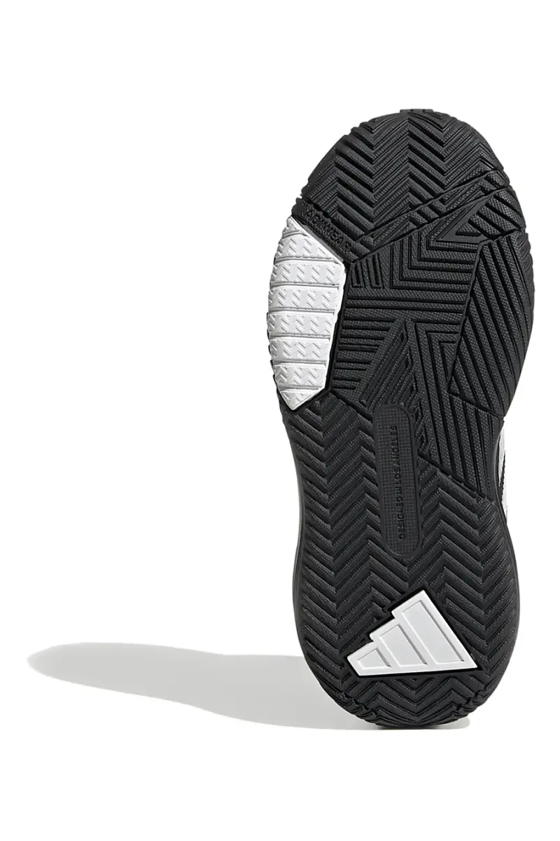 Sneakers nere con velcro Adidas ownthegame 3 0 k [NERO miniatura 3