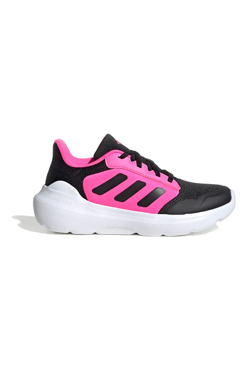 Sneakers nere e fucsia con suola Cloudfoam Adidas Tensaur Run 3 J [NERO