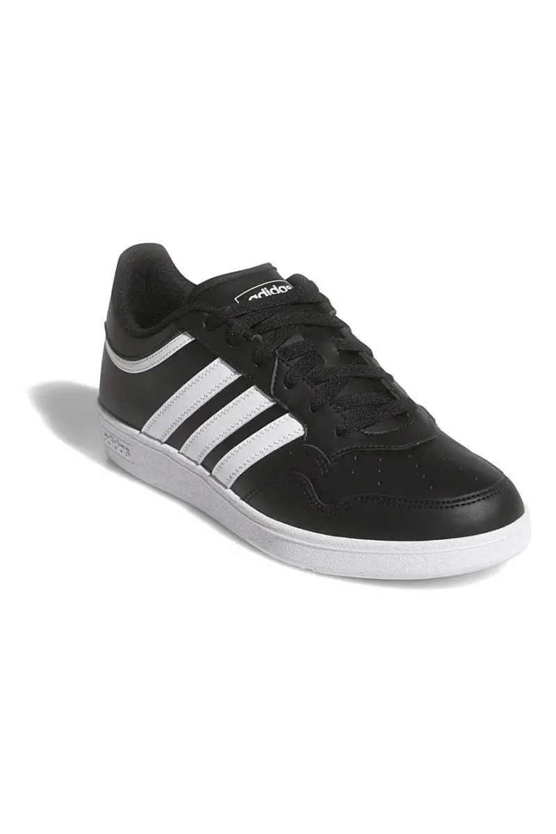 Sneakers nere strisce iconiche Adidas Hoops 4 [NERO] miniatura 2