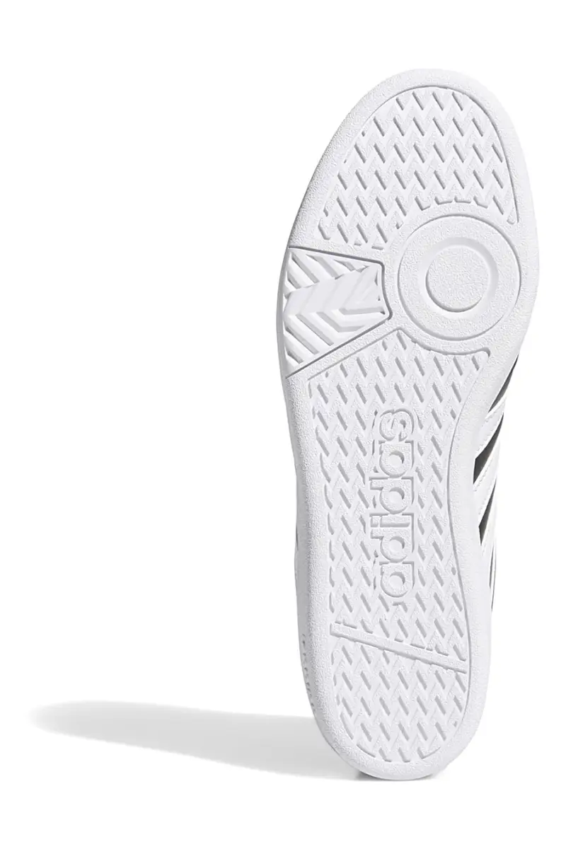 Sneakers nere strisce iconiche Adidas Hoops 4 [NERO] miniatura 5