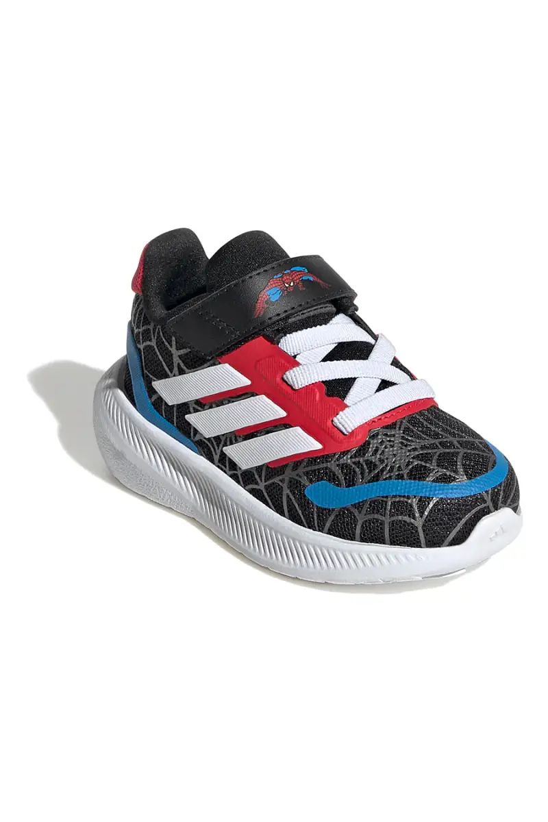 Sneakers Nero e rosso con strappo Adidas Runfalcon Spider-Man EL I [NERO miniatura 2