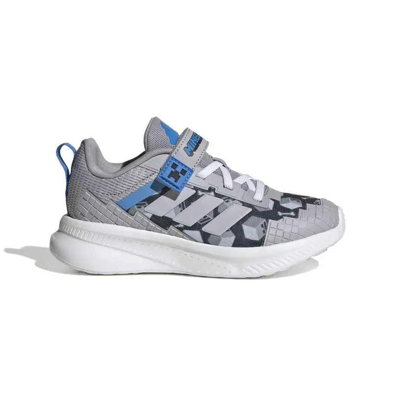 Sneakers per bambini adidas Minecraft Fortarun 4 0 EL Gris