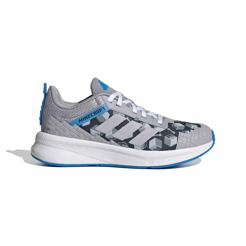 Sneakers per bambini adidas Minecraft Fortarun 4.0 Gris