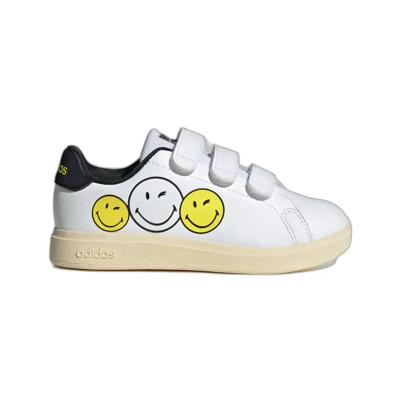 Sneakers per bambini adidas Smiley Advantage 2.0 Blanc