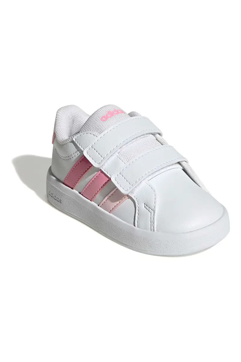 Sneakers Primi Passi bianche con strappi Adidas Grand Court 3 0 CF I [BIANCO miniatura 2