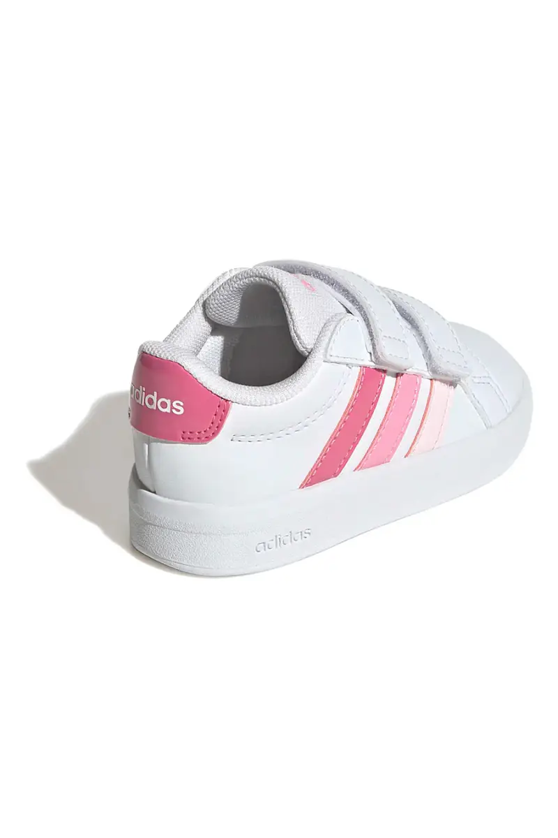 Sneakers Primi Passi bianche con strappi Adidas Grand Court 3 0 CF I [BIANCO miniatura 3