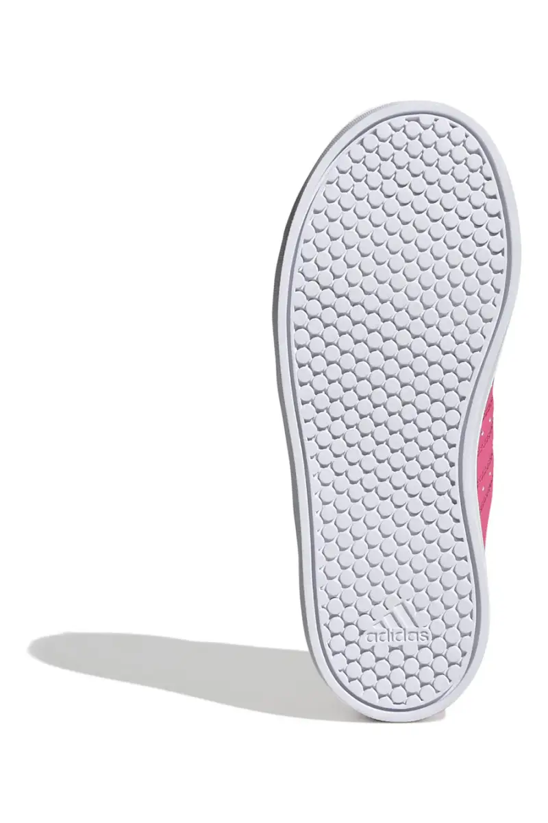 Sneakers rosa con strisce bianche in materiale riciclato Adidas VS Pace 2 0 K [WHITE miniatura 4