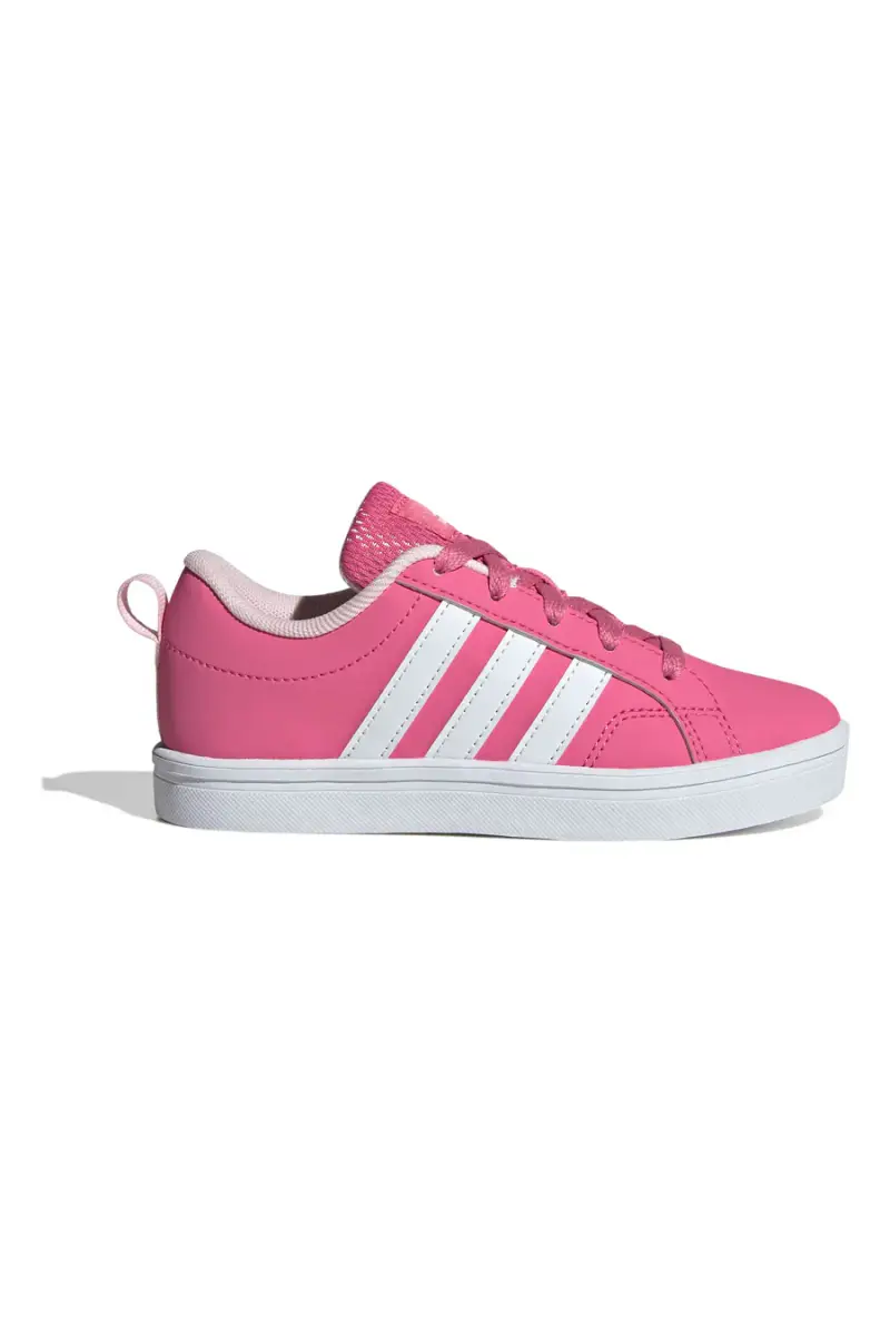 Sneakers rosa con strisce bianche in materiale riciclato Adidas VS Pace 2 0 K [WHITE
