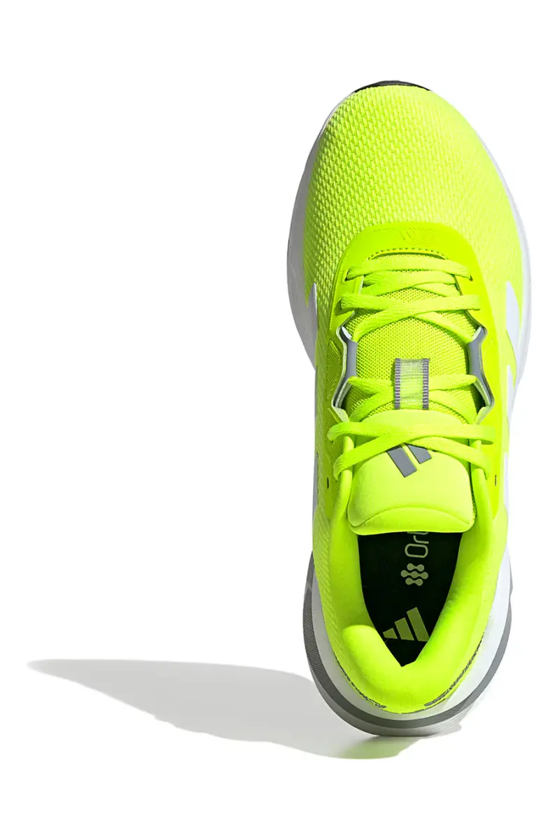 Sneakers running giallo fluo in mesh Adidas Galaxy 7 M [BIANCO miniatura 5