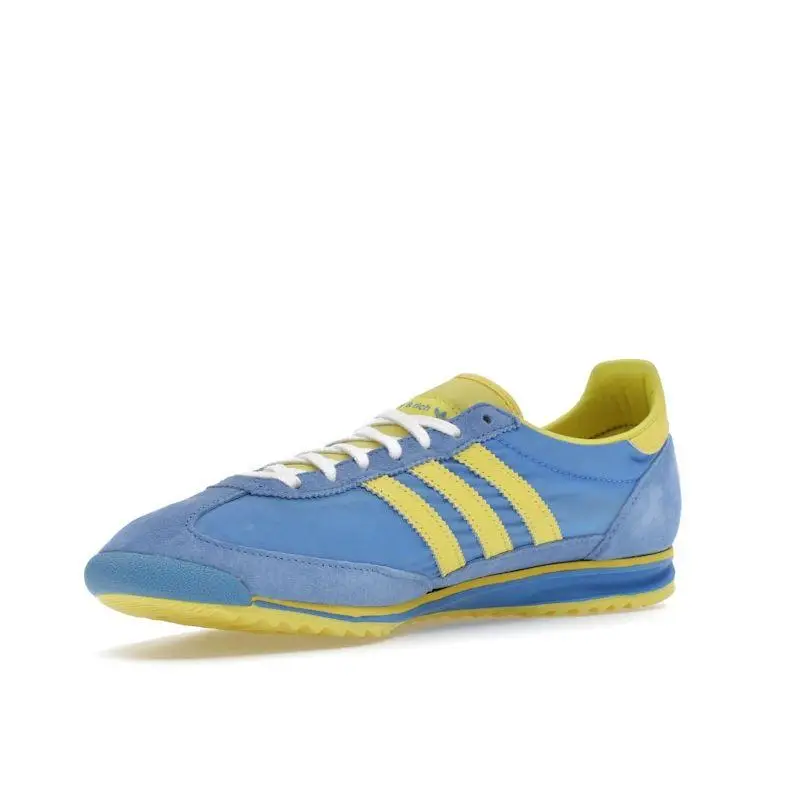 Sneakers Sporty & Rich x adidas SL72 OG Blu Reale da Donna Giallo Chiaro Bianco Nuvola JH6701 42⅔ miniatura 3