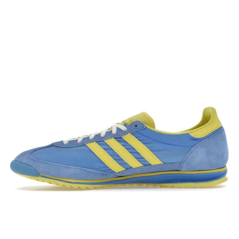 Sneakers Sporty & Rich x adidas SL72 OG Blu Reale da Donna Giallo Chiaro Bianco Nuvola JH6701 42⅔ miniatura 4