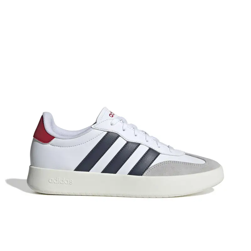 Sneakers tennis bianche da uomo Barreda