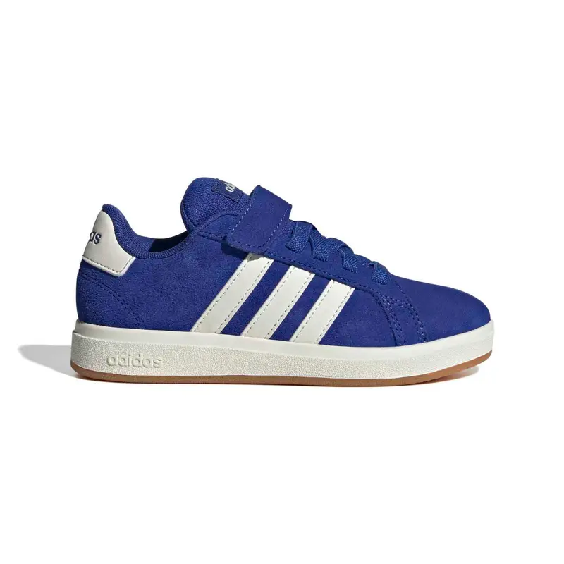 Sneakers tennis blu da bambino VL Court con velcro