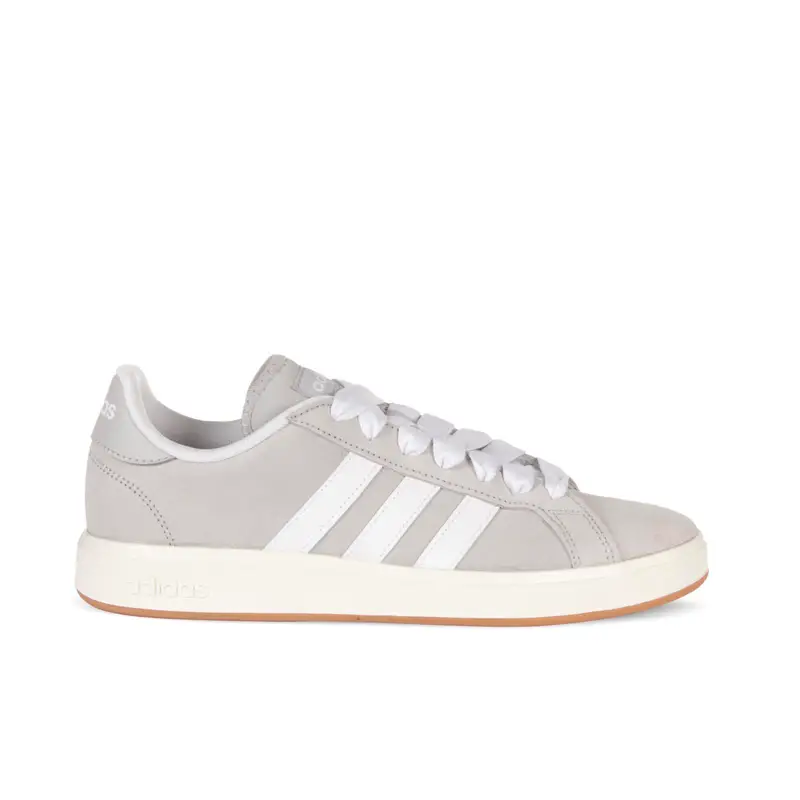 Sneakers tennis grigio da uomo VL Court Base con fondo a contrasto