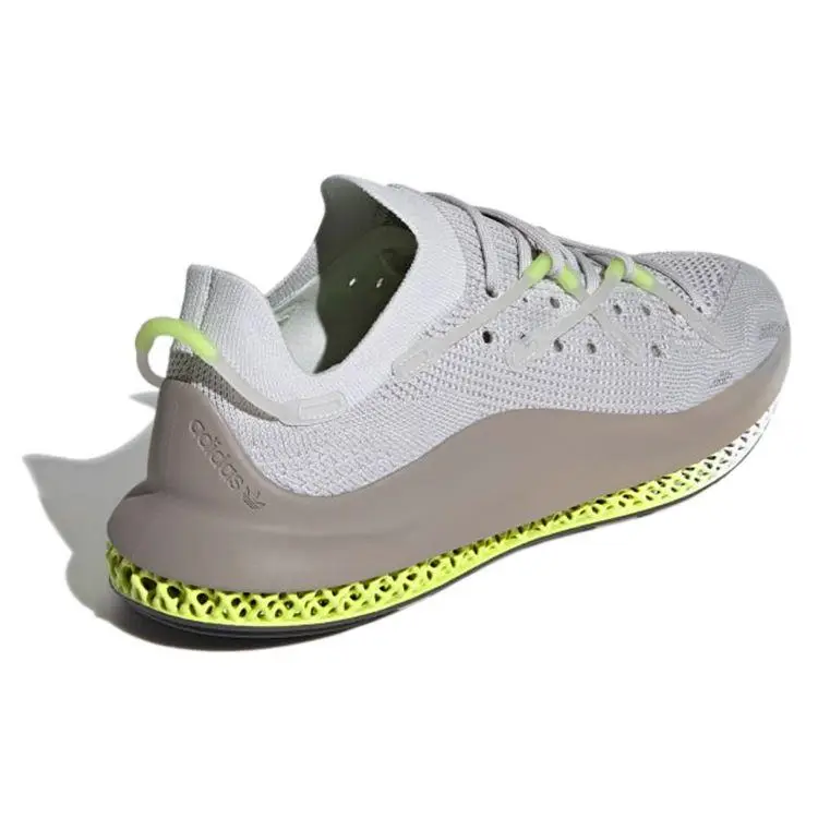 Sneakers Unisex Adidas 4D Fusio Grigio Giallo Solare Grigio-Grigio Uno-Grigio Sei FY5928 36 miniatura 4