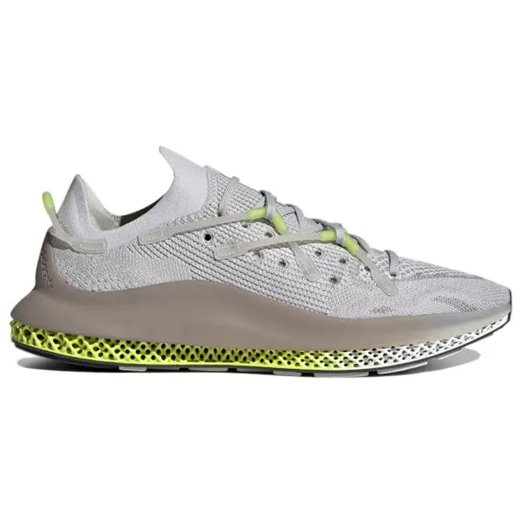 Sneakers Unisex Adidas 4D Fusio Grigio Giallo Solare Grigio-Grigio Uno-Grigio Sei FY5928 36 miniatura 5