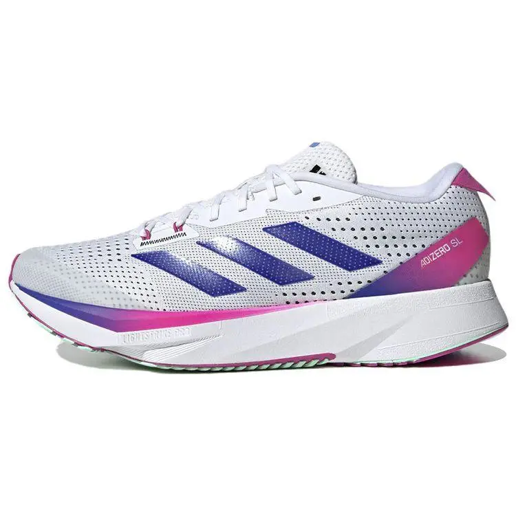 Sneakers Unisex Adidas Adizero SL Bianco Blu Lucido Fucsia Bianco Nuvola Fucsia Lucido GV9095 43⅓