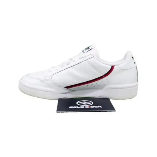 Sneakers Unisex Adidas Continental 80 Bianco Navy Scarlatto G27706 EU 43 bianco