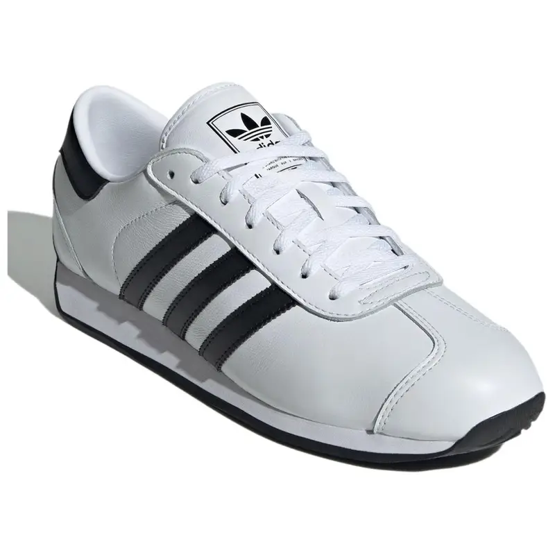 Sneakers Unisex Adidas Country 2 Bianco Nero Bianco Nuvola Nero Assoluto IG4549 38 miniatura 4