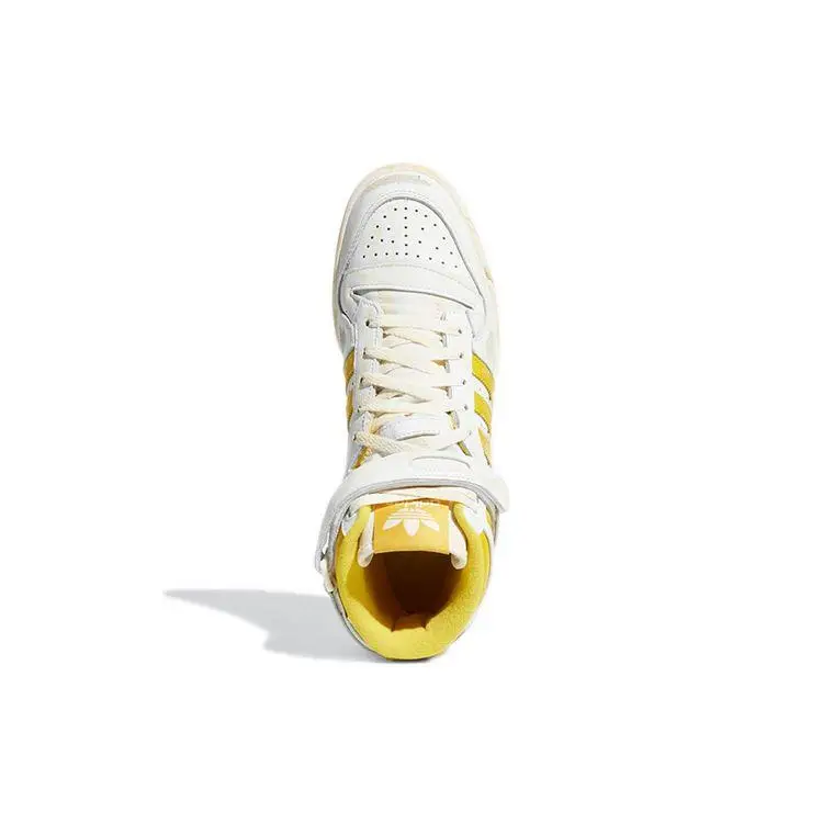 Sneakers Unisex Adidas Forum 84 High Giallo Usurato Bianco Calzature-Bianco Giallo-Nebbia GZ6468 41⅓ miniatura 2