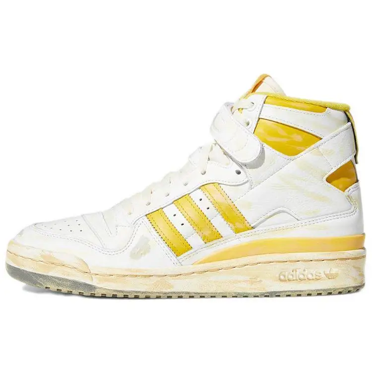 Sneakers Unisex Adidas Forum 84 High Giallo Usurato Bianco Calzature-Bianco Giallo-Nebbia GZ6468 44