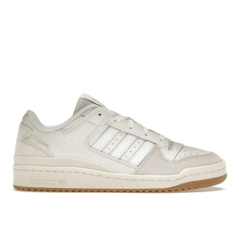 Sneakers Unisex Adidas Forum Low Bianco Gesso Gomma Bianco Nuvola ID6858 46⅔