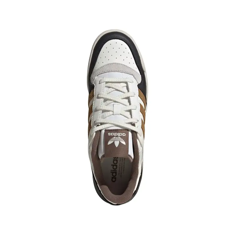 Sneakers Unisex Adidas Forum Low CL Bianco Bronzo Strata Bianco Nucleo JQ8734 37⅓ miniatura 3