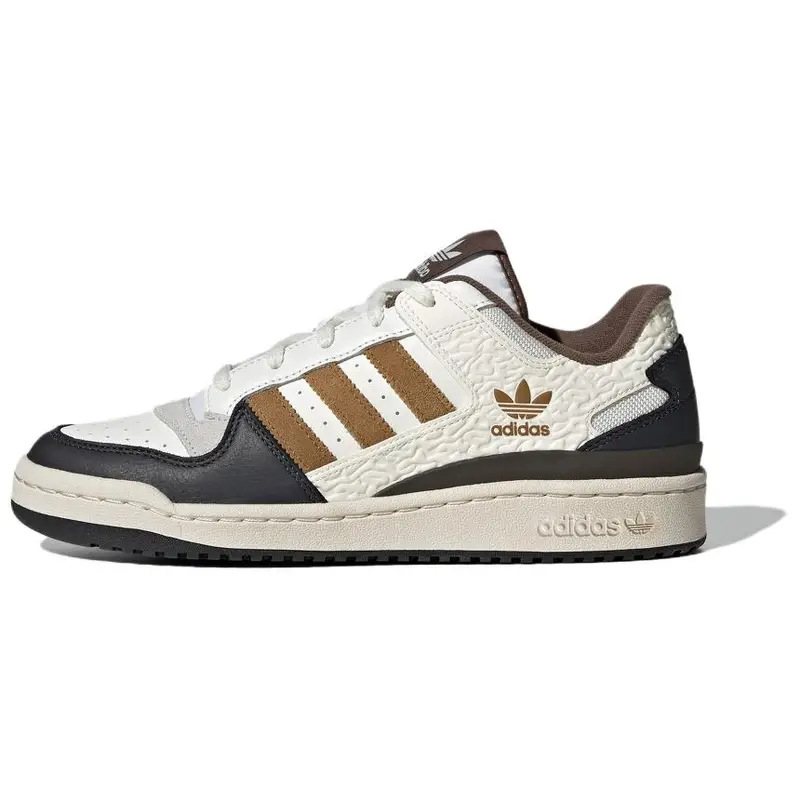 Sneakers Unisex Adidas Forum Low CL Bianco Bronzo Strata Bianco Nucleo JQ8734 45⅓