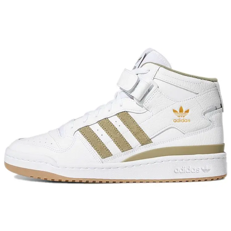 Sneakers Unisex Adidas Forum Mid Bianco Verde Orbita Bianco Nuvola Gomma GY5821 40⅔