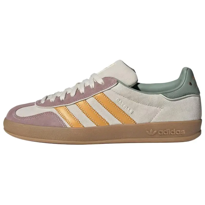 Adidas Sneakers Unisex Gazelle Indoor Bianco Sporco e Giallo Preloved