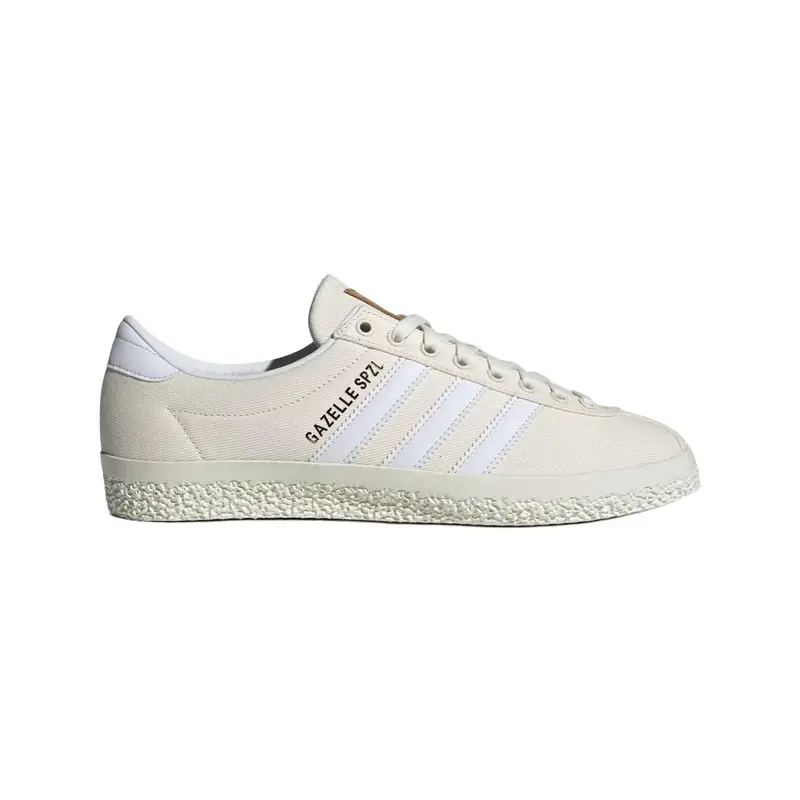 Sneakers Unisex Adidas Gazelle SPZL Bianco Gesso Crema Bianco Nuvola Bianco Sporco IG8940 37⅓ miniatura 4