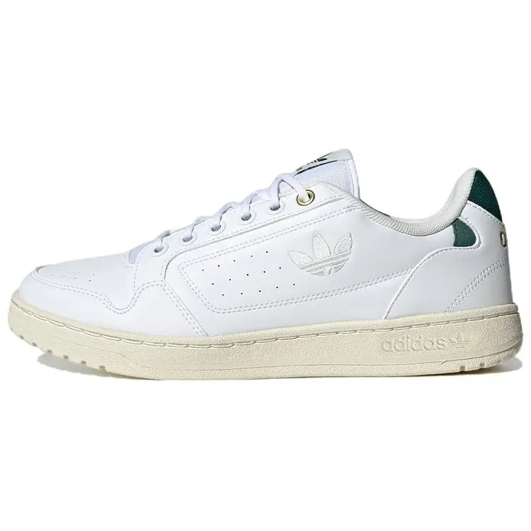 Sneakers Unisex Adidas NY 90 Bianco Verde Classico Bianco Nuvola Bianco Sporco HQ8463 44
