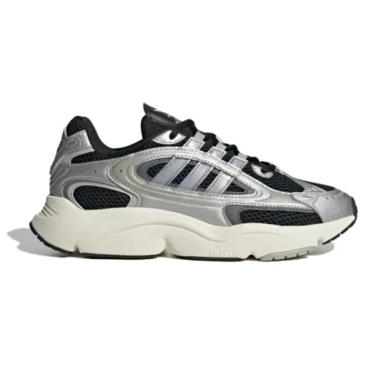 Sneakers Unisex Adidas Ozmillen Argento Nero Core-Black Grigio-Cinque Grigio-Due IF4012 43⅓ miniatura 2