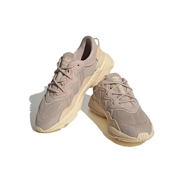 Sneakers Unisex Adidas Ozweego Wonder Taupe Rosa Sabbia-Strata H06147 38 miniatura 4