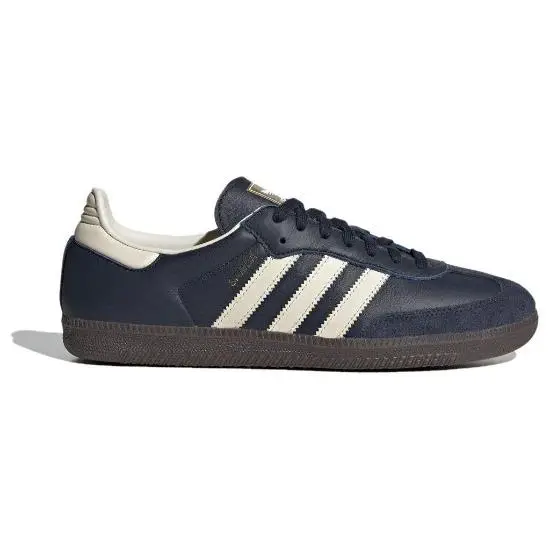 Sneakers Unisex Adidas Samba OG Blu Notte Gomma ID2056 EU 42 5 miniatura 5