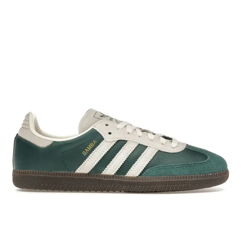 Sneakers Unisex adidas Samba OG Collegiate Green Cream Bianco Crema Gomma JI3215 46
