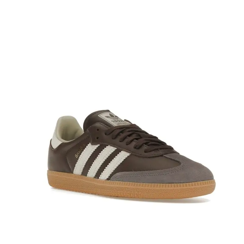 Adidas Sneakers Unisex Samba OG Marrone Mastice Grigio miniatura 3