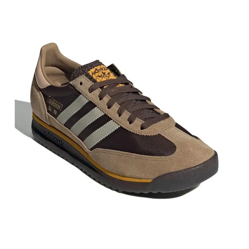Sneakers Unisex Adidas SL72 RS Marrone Preloved Giallo Grigio Mastice IG4645 36 miniatura 3