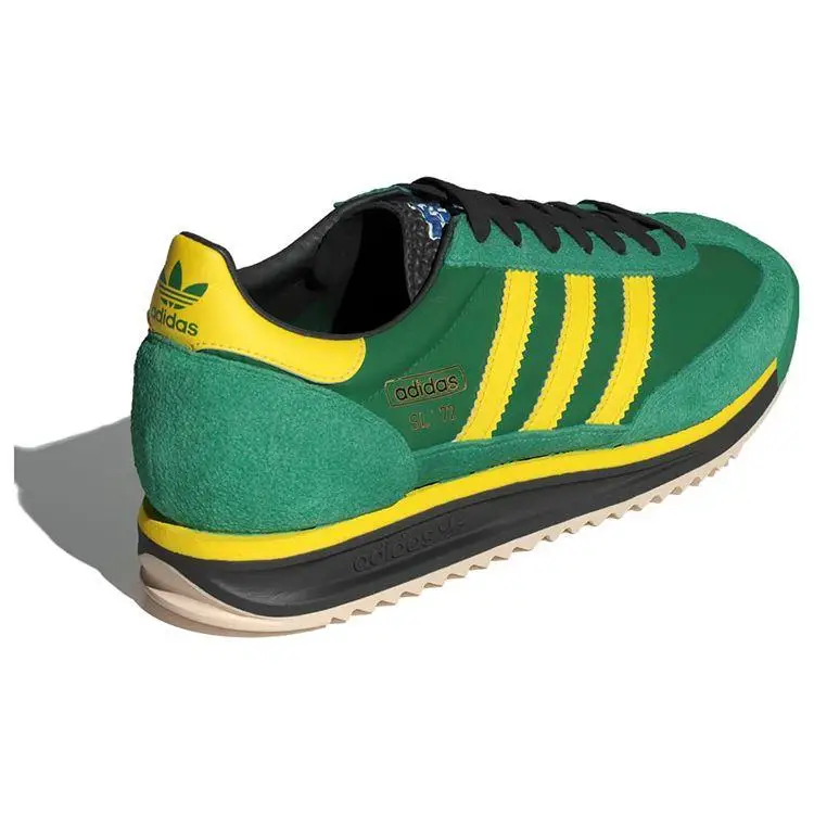 Sneakers Unisex Adidas SL72 RS Verde Giallo Core-Black IG2133 37⅓ miniatura 3