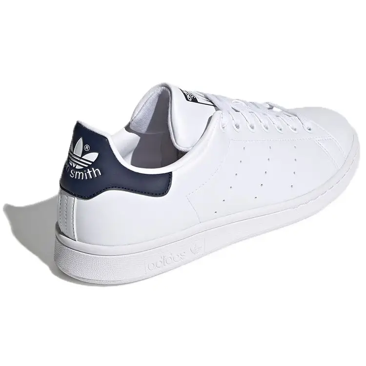Sneakers Unisex adidas Stan Smith Bianche Blu Navy Collegiale Bianco Nuvola FX5501 37⅓ miniatura 4